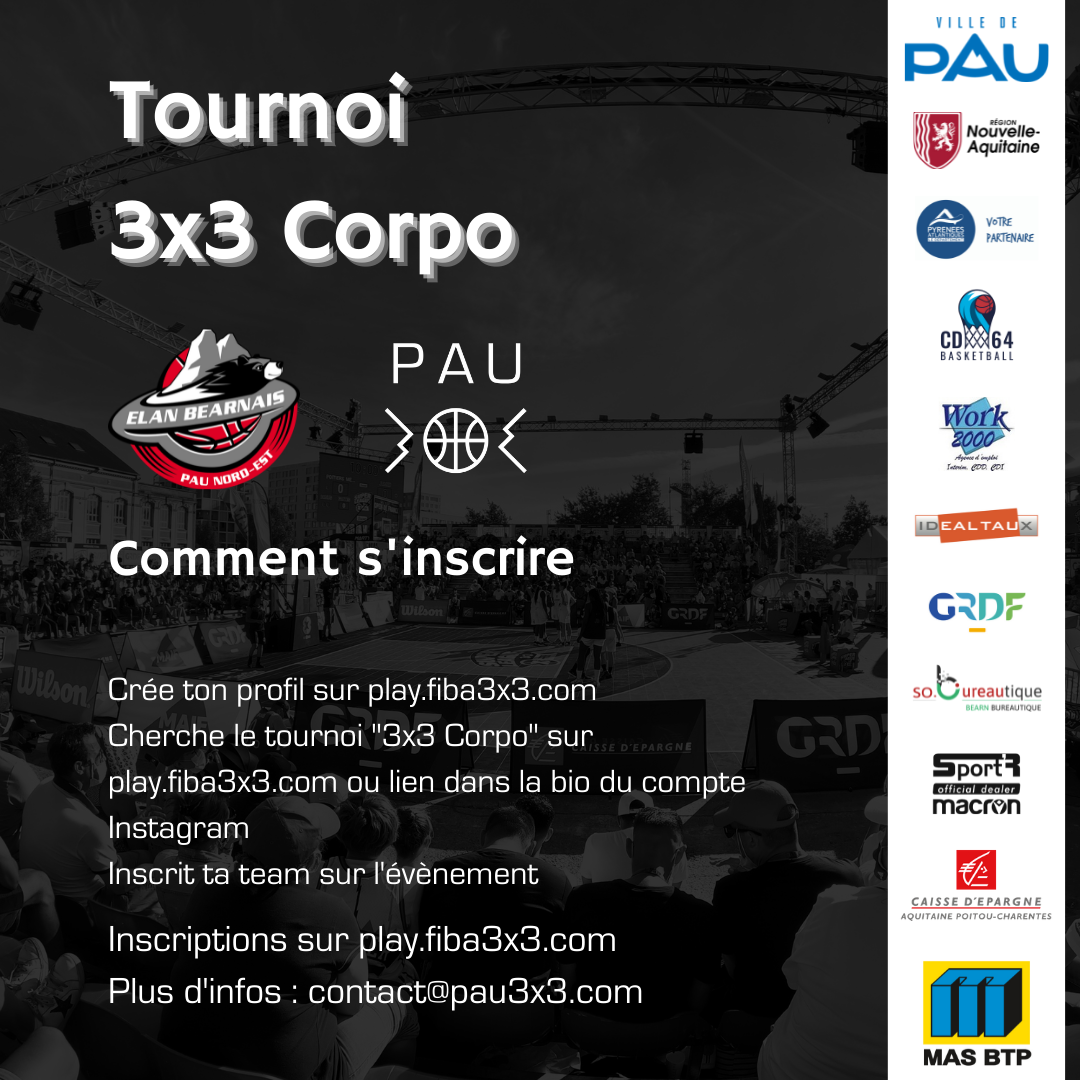 TOURNOI CORPO COMMENT S INSCRIRE