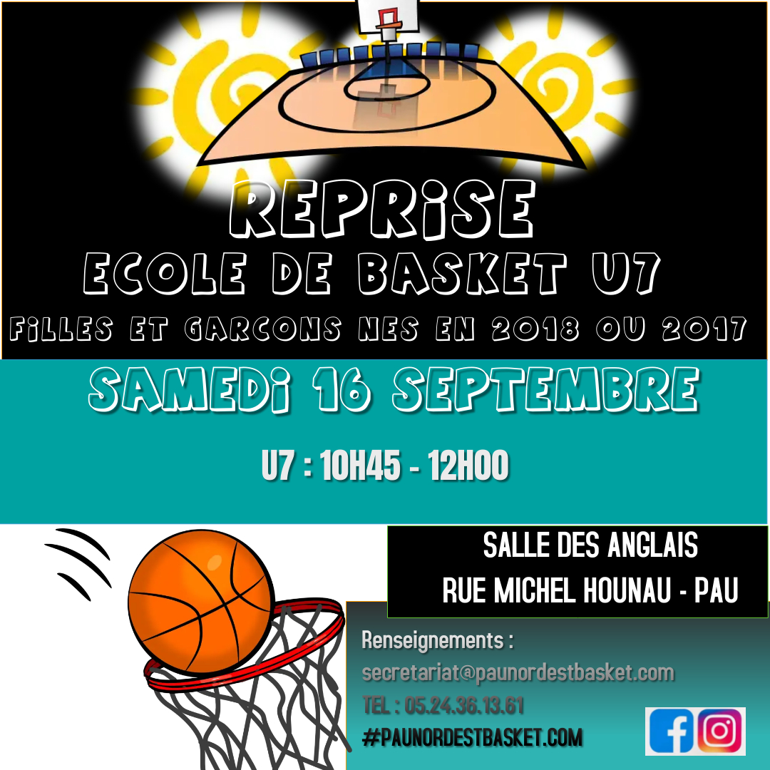 REPRISE ECOLE DE BASKET U7 2023 1 Fait avec PosterMyWall2