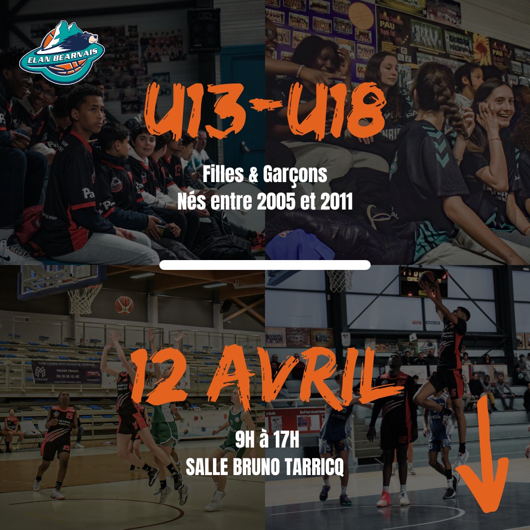 STAGES U13 U18 AVRIL 2023